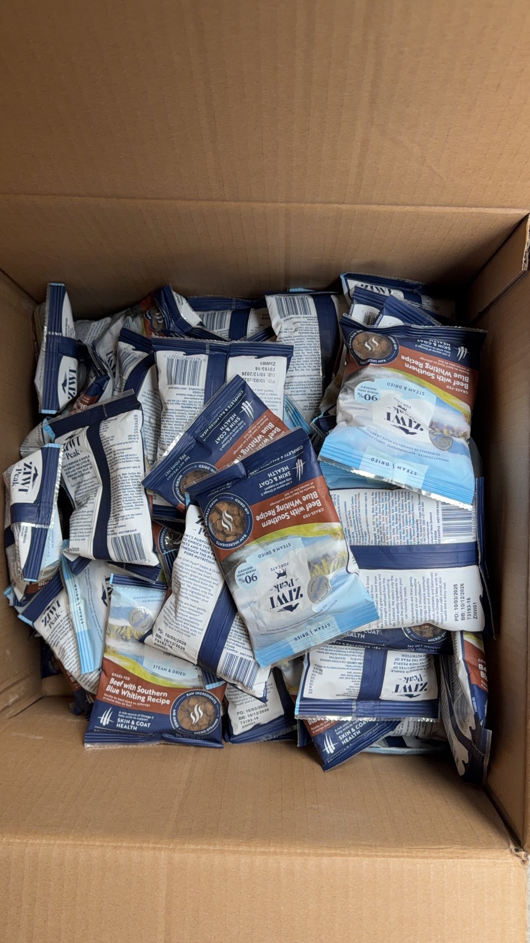 ZIWI滋益巅峰低温微蒸风干猫粮新西兰幼猫成猫猫粮试吃装