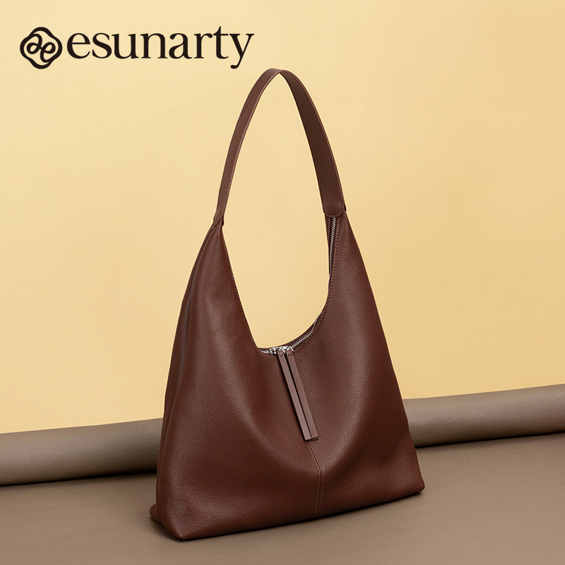 真皮托特包女士2025新款复古大容量秋冬季女包头层牛皮单肩大包包,箱包皮具/热销女包/男包,托特包,淘宝优惠券,粉丝福利购,淘宝优惠卷