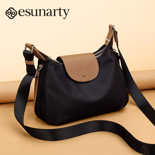 品质牛津布斜挎包女式中年妈妈包