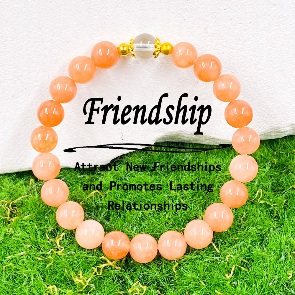 temu希音TK跨境爆款手链粉玉髓友谊吸引新朋友促进持久关系清新,饰品/流行首饰/时尚饰品新,手链,淘宝优惠券,粉丝福利购,淘宝优惠卷