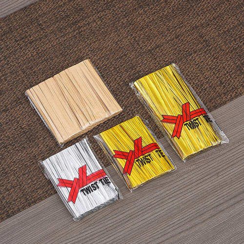 内袋绑线牛皮纸绑线金色线