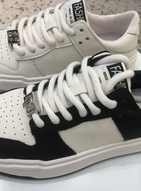 walsh真皮小白鞋女软底舒适2023新款百搭系带牛皮板鞋运动休闲鞋