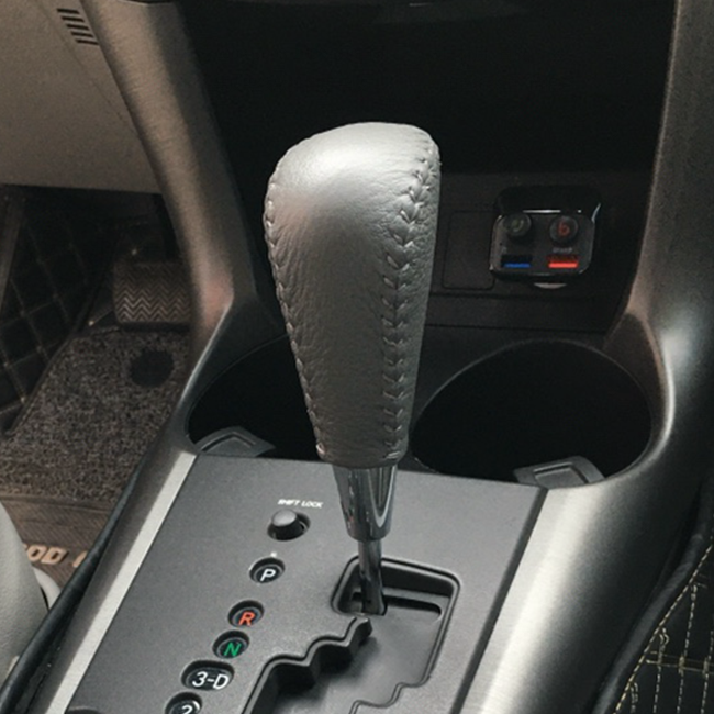 丰田老款rav4免缝真皮自动档把套