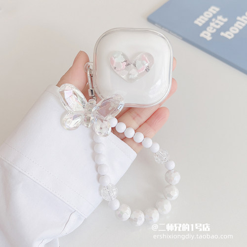 适用于索尼LinkBuds Fit蓝牙耳机保护套透明LinkBuds Open耳机保护壳WF-L910N透明WF-L910可爱卡通软壳套
