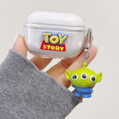 适用SoundPEATS泥炭Air3 Deluxe HS耳机壳uu夹保护套Capsule3Pro透明TrueAir2+卡通cc夹pro可爱air4pro软壳套