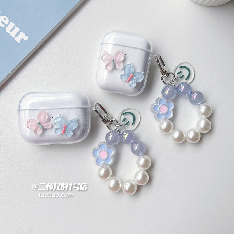 适用OPPO Enco Air4 pro可爱R3耳机Air3保护套X2透明free4丹拿版clip耳机x3壳air2pro保护air4i透明2i壳R4套
