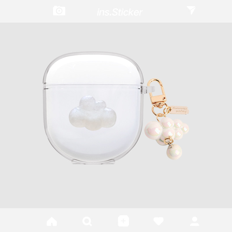 适用Bose Quietcomfort Earbuds Ⅱ大鲨二代透明保护壳4代Bose QC大鲨3代耳机保护套三代消噪耳塞Ultra耳机壳