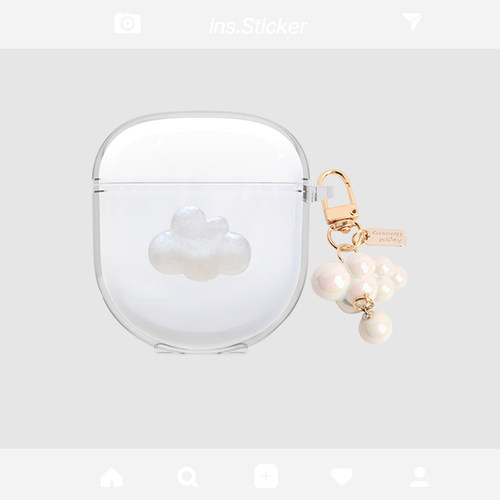 适用Bose Quietcomfort Earbuds Ⅱ大鲨二代透明保护壳4代Bose QC大鲨3代耳机保护套三代消噪耳塞Ultra耳机壳