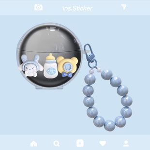 适用于蓝悦M79耳机保护套纽曼M79耳机保护壳华强北M79透明耳机壳防摔卡通可爱软壳套