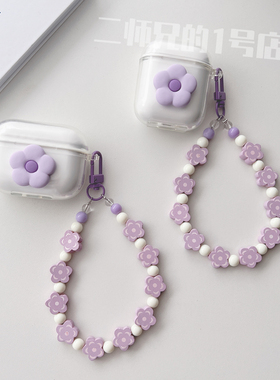 适用SoundPEATS泥炭Air3 Deluxe HS耳机壳uu夹保护套Capsule3Pro透明TrueAir2+卡通cc夹pro可爱air4pro软壳套