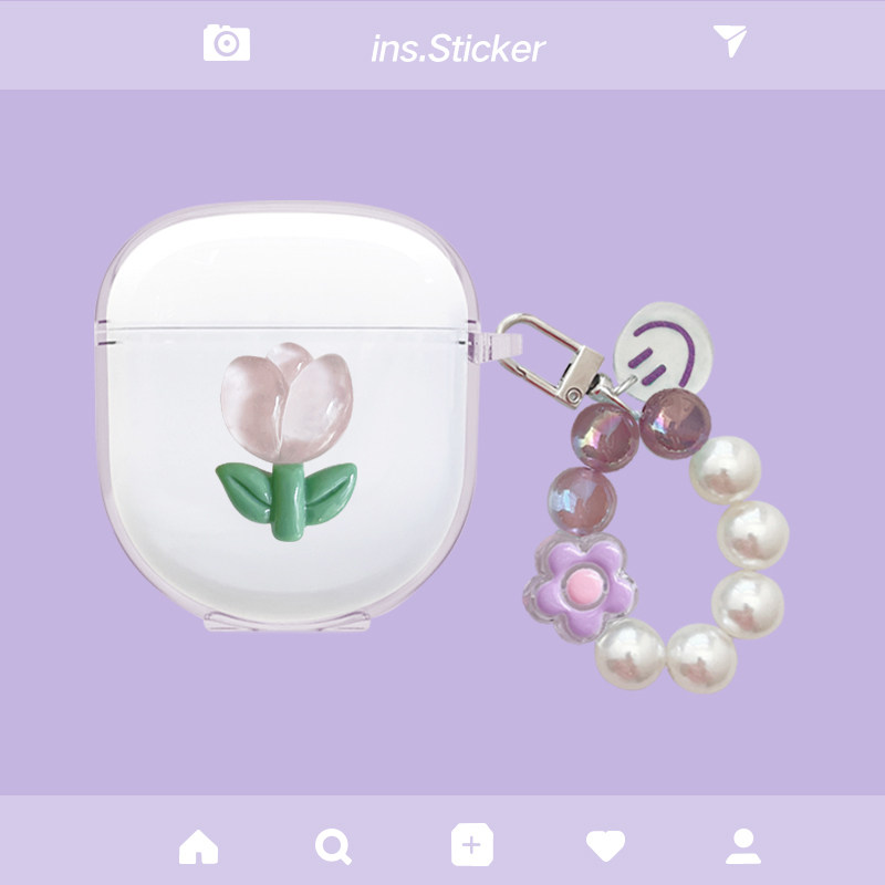 适用Bose Quietcomfort Earbuds Ⅱ大鲨二代透明保护壳4代Bose QC大鲨3代耳机保护套三代消噪耳塞Ultra耳机壳