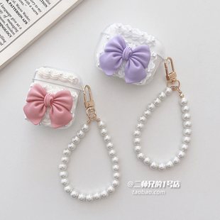 ANC萝莉豆耳机保护套X5 Clip软z1Air EVO耳机壳LolliPro5可爱Echo Buds 壳 Air透明Newsound 适用漫步者Lolli