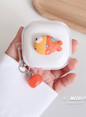 适用于SoundPEATS 泥炭TrueAir2+耳机保护套透明可爱卡通女软壳套