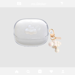 适用于倍思BP1NC耳机保护套倍思Baseus M2s蓝牙耳机壳透明BS1NC软套m2spro可爱MP1卡通m3女M3S软壳套 Bowie