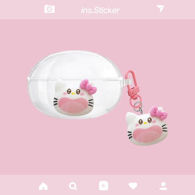适用Edifier漫步者lolliclip AI耳机保护套lollipro se耳夹式耳机壳atomcc透明原子豆atomevo卡通atomanc软壳