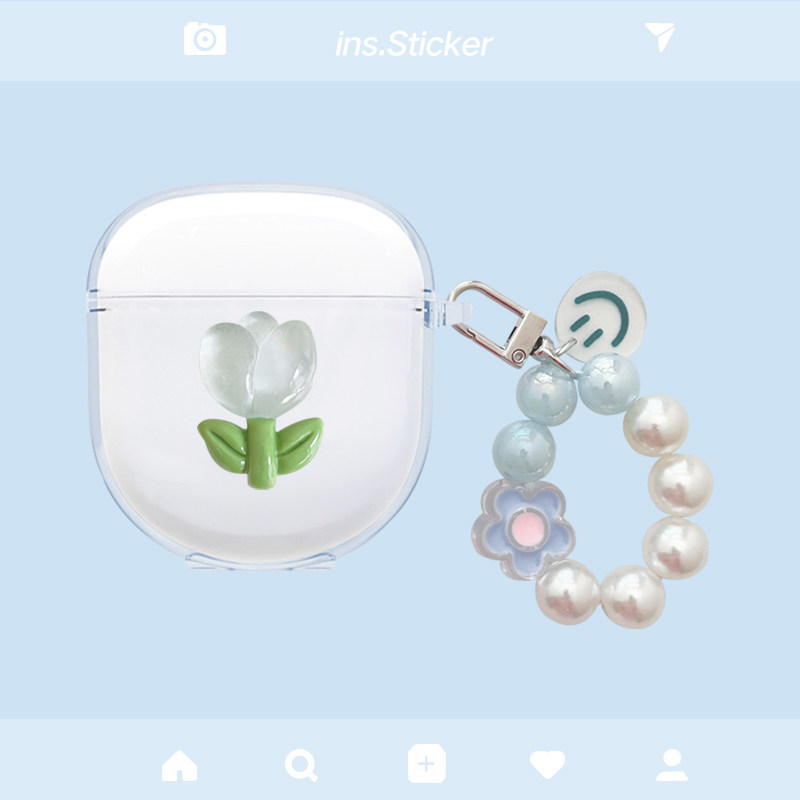 适用Bose Quietcomfort Earbuds Ⅱ大鲨二代透明保护壳4代Bose QC大鲨3代耳机保护套三代消噪耳塞Ultra耳机壳