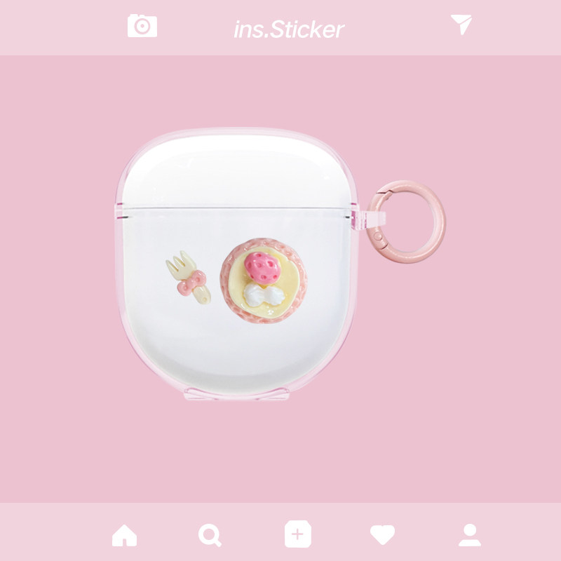 适用Bose Quietcomfort Earbuds Ⅱ大鲨二代透明保护壳4代Bose QC大鲨3代耳机保护套三代消噪耳塞Ultra耳机壳