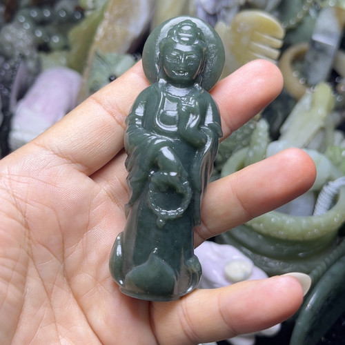 立体观音手把