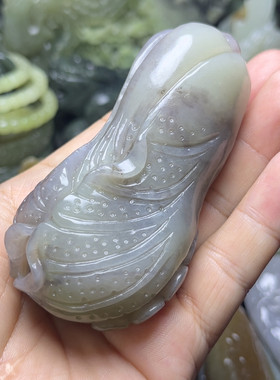 烟紫带翠白菜手把
