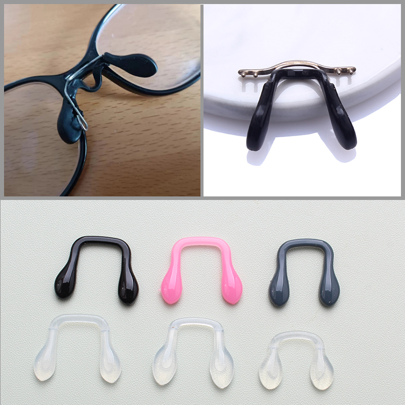 连体卡式硅胶鼻托垫儿童成人托叶