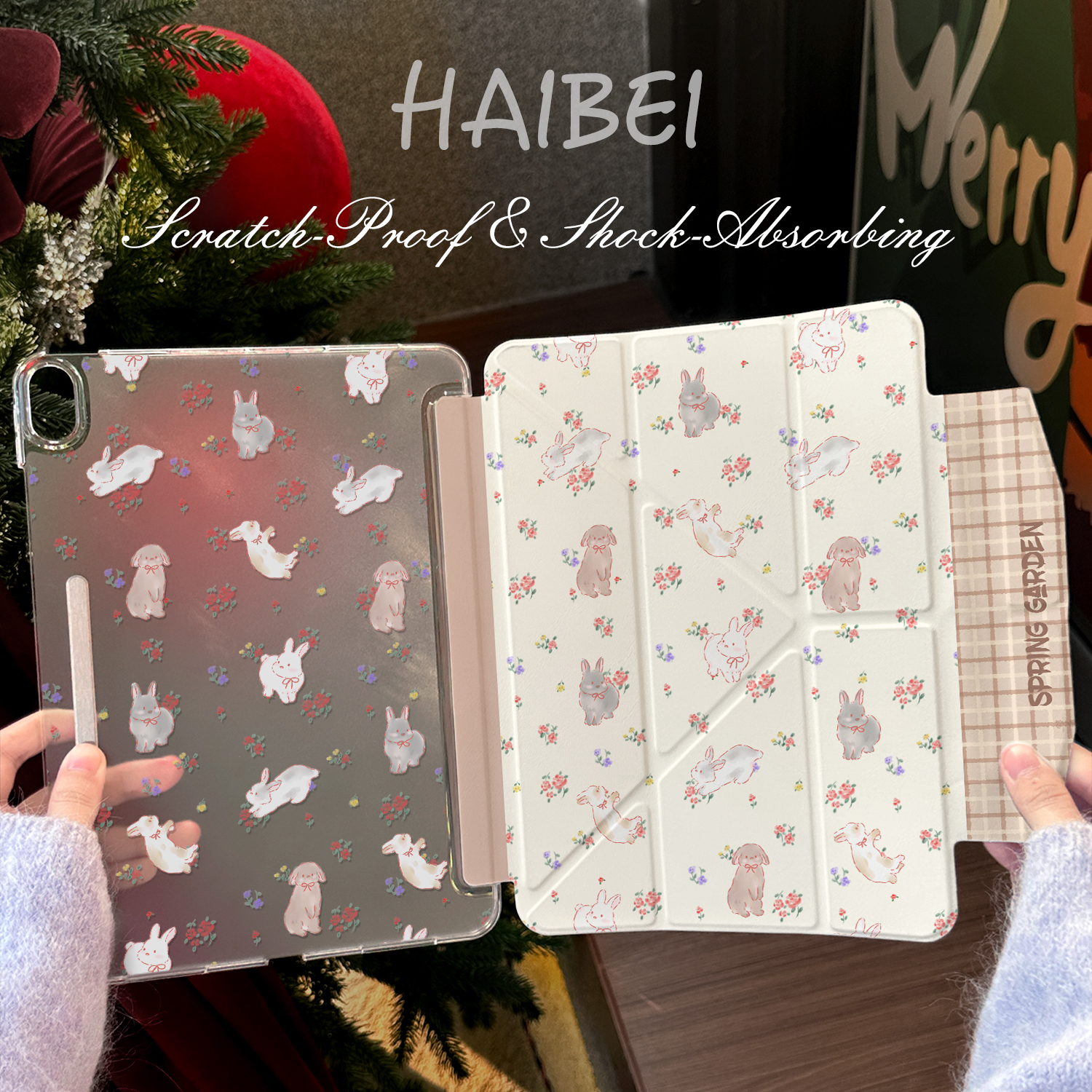 笔袋式超轻薄磨砂iPad平板壳防弯