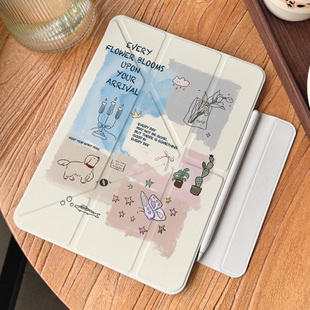 适用华为matepadair12保护套韩系拼贴Pro12.2磁吸双面夹matepad平板壳11.5s英寸air电脑柔光板3+Y折旋转支架