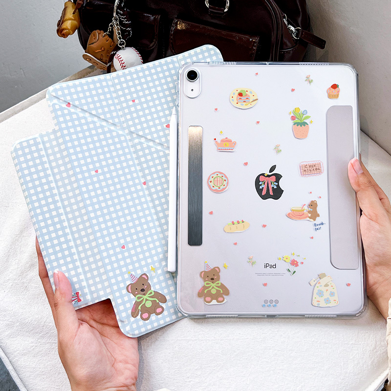 【磁吸拆分】新款ipad11代保护套适用苹果air7/6/5平板壳2025笔槽mini7亚克力10防弯pro全包12.9寸防弯防摔