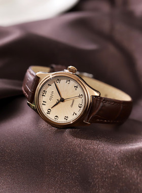 韩国品牌聚利时复古手表女简约清爽数字学生石英正品时尚女式女表