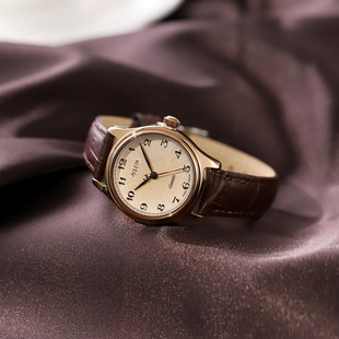 女表 女式 韩国品牌聚利时复古手表女简约清爽数字学生石英正品 时尚