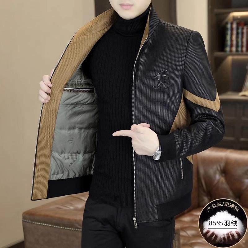 高级感外套男士加厚款白鸭绒羽绒服冬季新款短款羽绒内胆冬装夹克,男装,羽绒服,淘宝优惠券,粉丝福利购,淘宝优惠卷