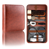 黑无色清洁保养油皮衣护理擦皮鞋 马毛刷皮鞋 工具 油套装 鞋