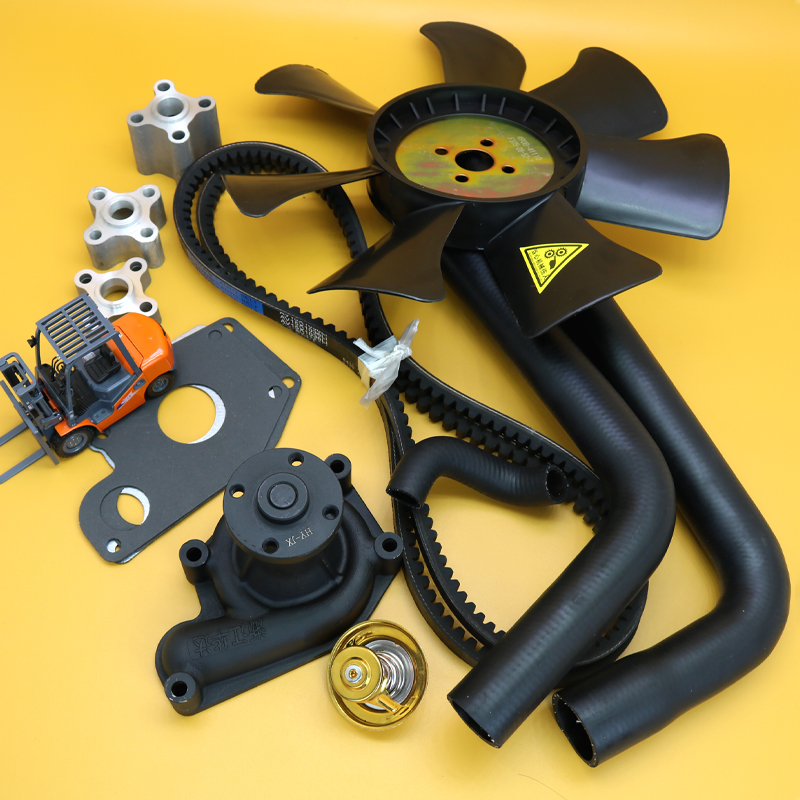 叉车水泵新柴490水泵总成风扇