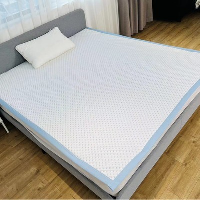 夏季日式超凉感床垫冰丝凉感席透气软席1.5床1.8床冷感垫床上用品