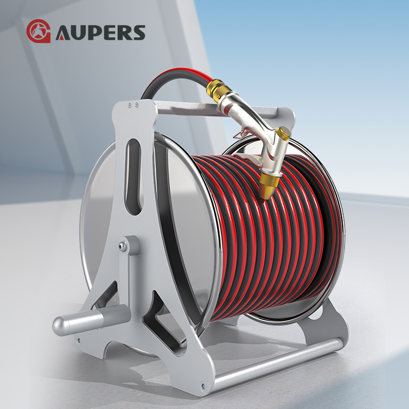 性价比款洗车浇花水枪金属收纳架