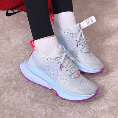 NIKE耐克女鞋2026春季ZOOMX ZEGAMA TRAIL 2运动跑步鞋FD5191-014