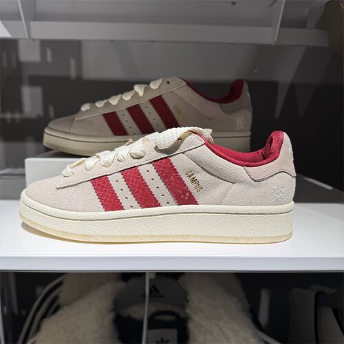 adidas阿迪达斯男女鞋2025春季蛇年CAMPUS 00S运动休闲板鞋JR0093