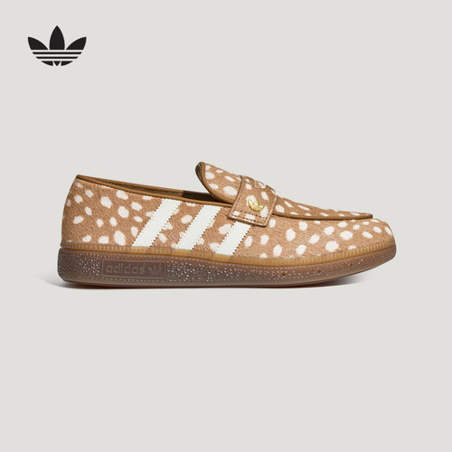 阿迪达斯三叶草女鞋HANDBALL SPEZIAL LOAFER 一脚蹬休闲鞋LC3889