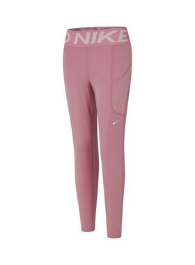 Nike耐克女裤2025春季速干高腰口袋训练健身九分紧身裤FV7389-699