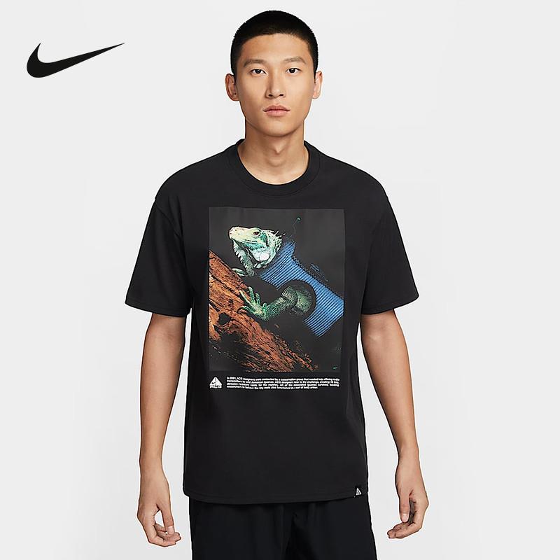 Nike耐克短袖男新款夏季ACG印花图案运动休闲透气T恤衫HJ0890-010图片