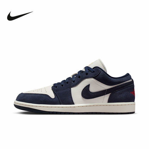 Nike耐克男鞋新款春季AIR JORDAN 1 LOW SE运动休闲鞋IO7448-400