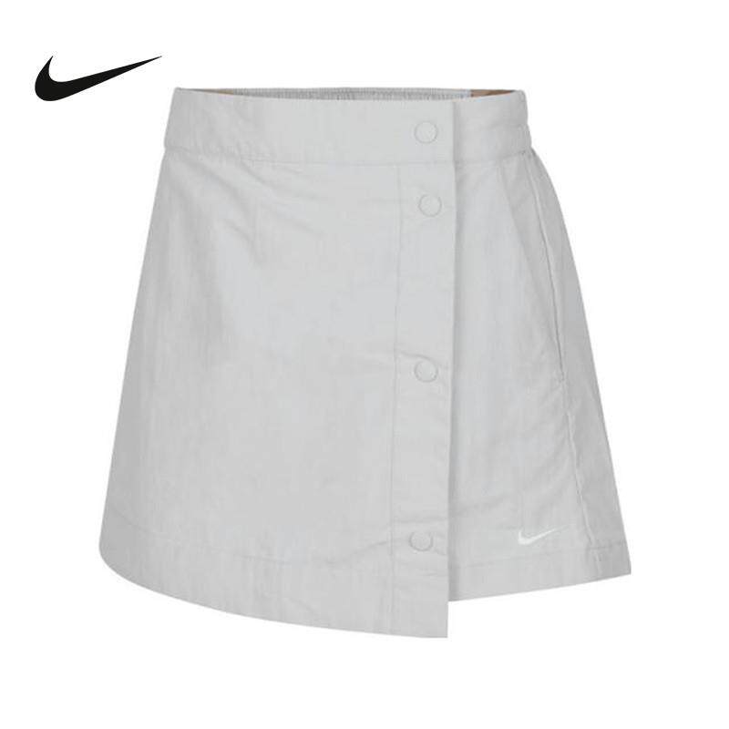 Nike耐克裙裤女2025夏季新款运动休闲刺绣排扣透气短裤HM6980-034