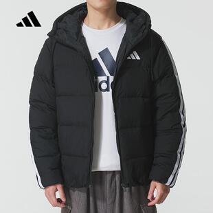 adidas阿迪达斯男子2025冬季运动休闲羽绒服KH3987 KH3988 KH3989