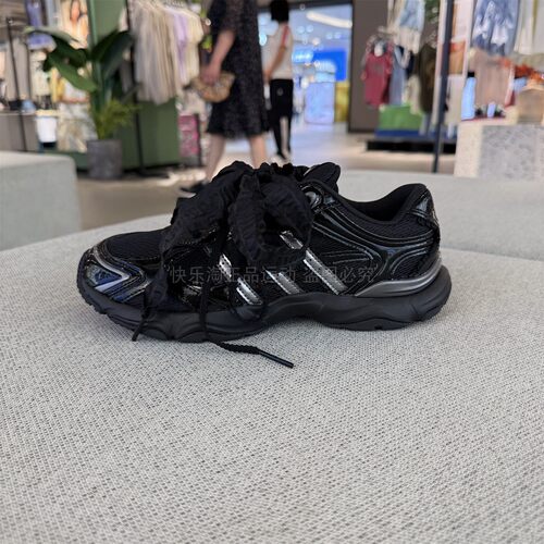 adidas阿迪达斯女鞋WHISPER GLIDE HYPE轻便低帮运动休闲鞋KZ9639
