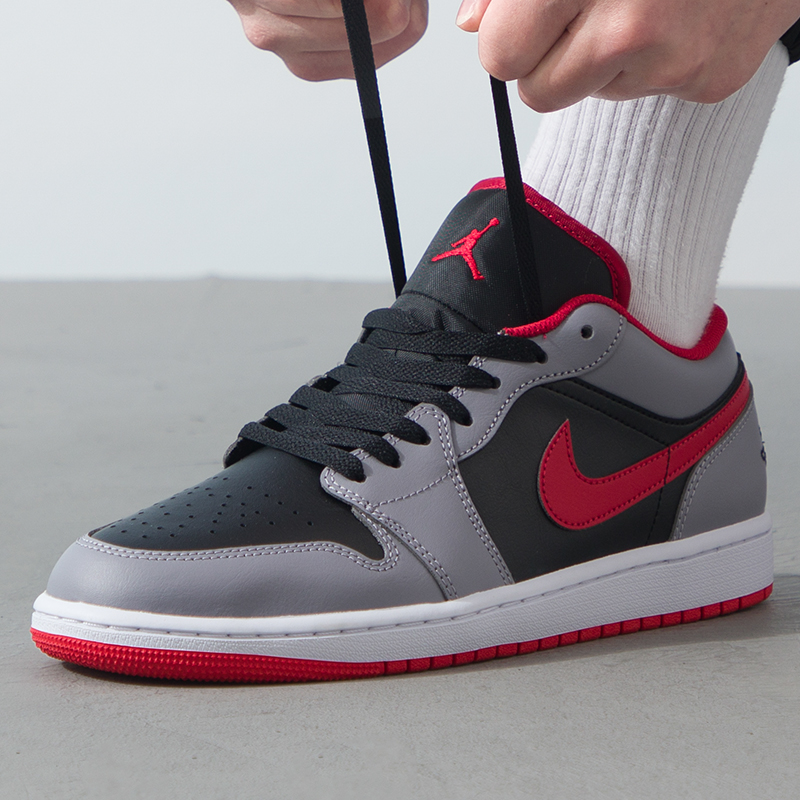 篮球鞋耐克板鞋系带低帮男