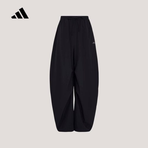 adidas阿迪达斯运动裤女26春舞动系列梭织宽松长裤KX8931 KX8932