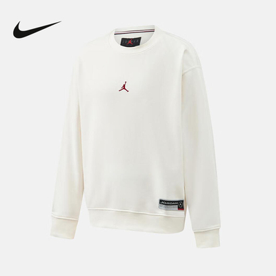 Nike耐克运动卫衣男2025冬季JORDAN休闲圆领针织套头衫IO7830-133