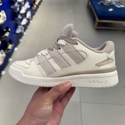 阿迪达斯三叶草女鞋2025秋季FORUM2000低帮轻便运动休闲鞋JR0512