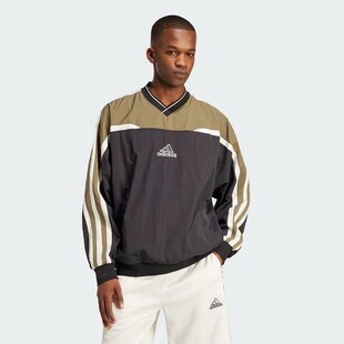 adidas阿迪达斯卫衣男2025春季新款运动休闲圆领宽松套头衫JD5395