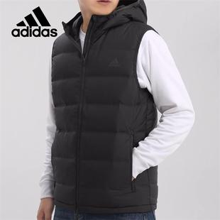 Adidas 保暖户外休闲服夹克外套 BQ2006 阿迪达斯运动马甲男子短款