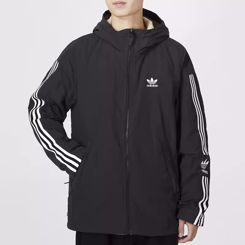 Adidas阿迪达斯男子运动棉服保暖